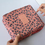 Leopard Waterproof Cosmetic Bag